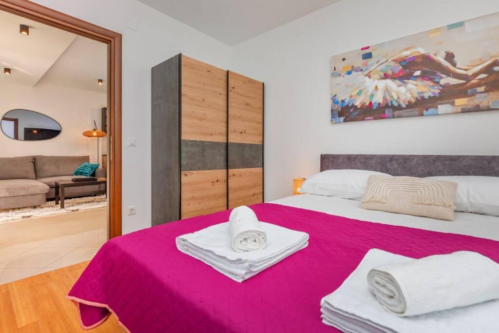 Stylish Two Bedroom Apartment&Garage Parking Place Dubrownik Zewnętrze zdjęcie